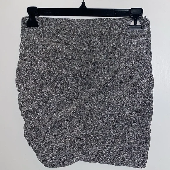 ZARA metallic ruched skirt - Picture 10 of 11